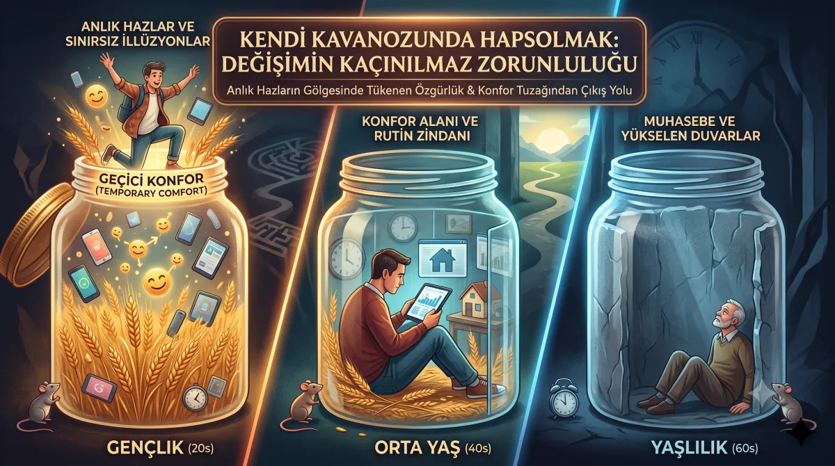 Kavanozdaki Fare ve İnsan Doğasının Değişim Çıkmazı
