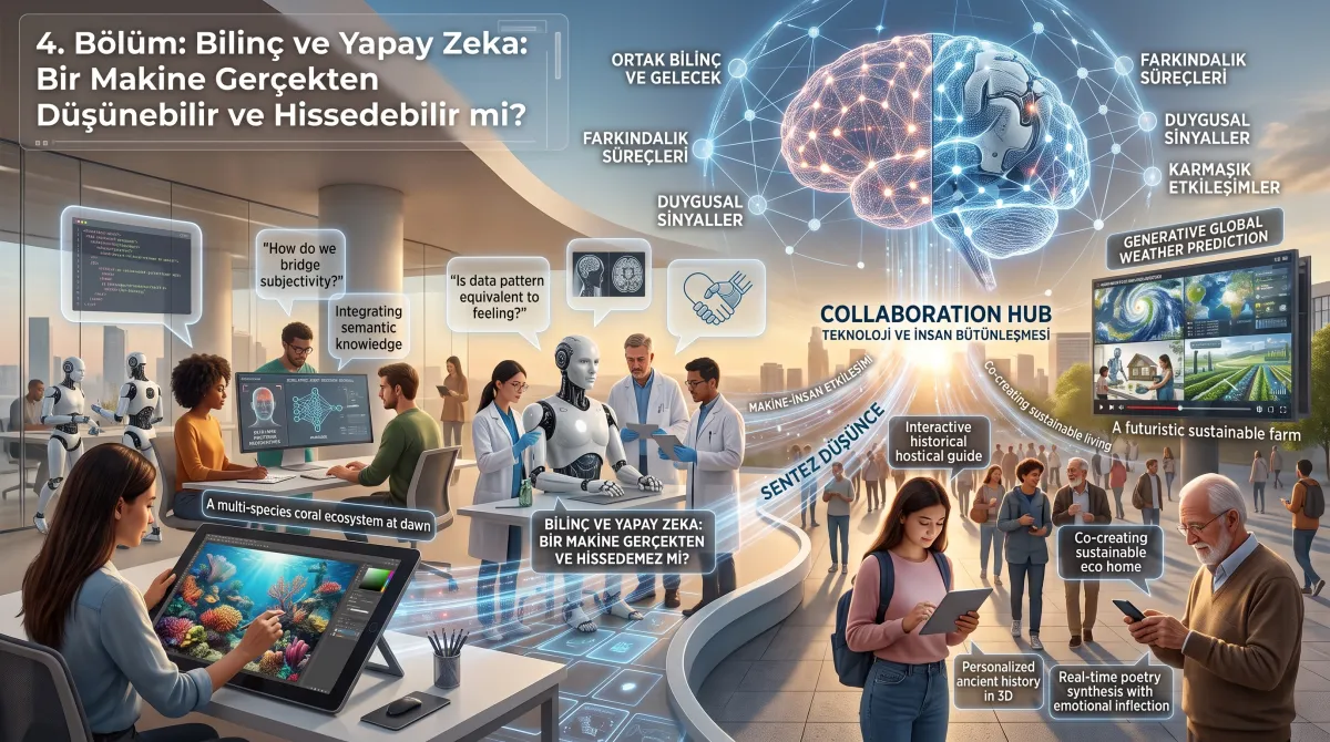 4. Bölüm: Bilinç ve Yapay Zeka: Bir Makine Gerçekten Düşünebilir ve Hissedebilir mi?